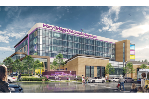 Ribbon Cutting at Mary Bridge Children's Hospital Tacoma $480 Million Standalone Pediatric Campus