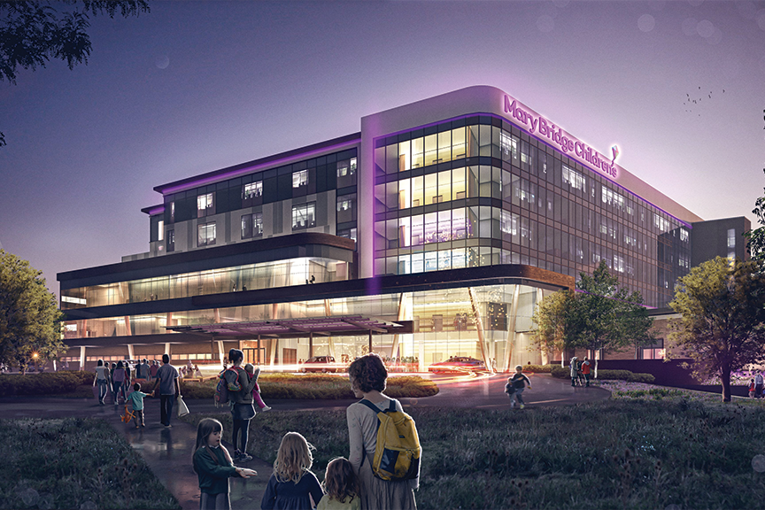 Ribbon Cutting at Mary Bridge Children’s Hospital Tacoma $480 Million Standalone Pediatric Campus