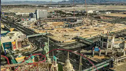 Athletics Domed Stadium in Las Vegas