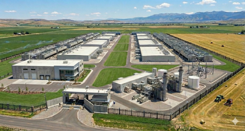 Planned Southeast Idaho Data Center Campus Secures Natural Gas Supply for Onsite Power Plant