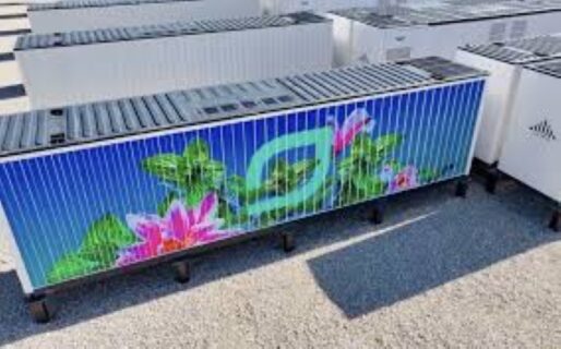 Spearmint's battery energy storage system installation