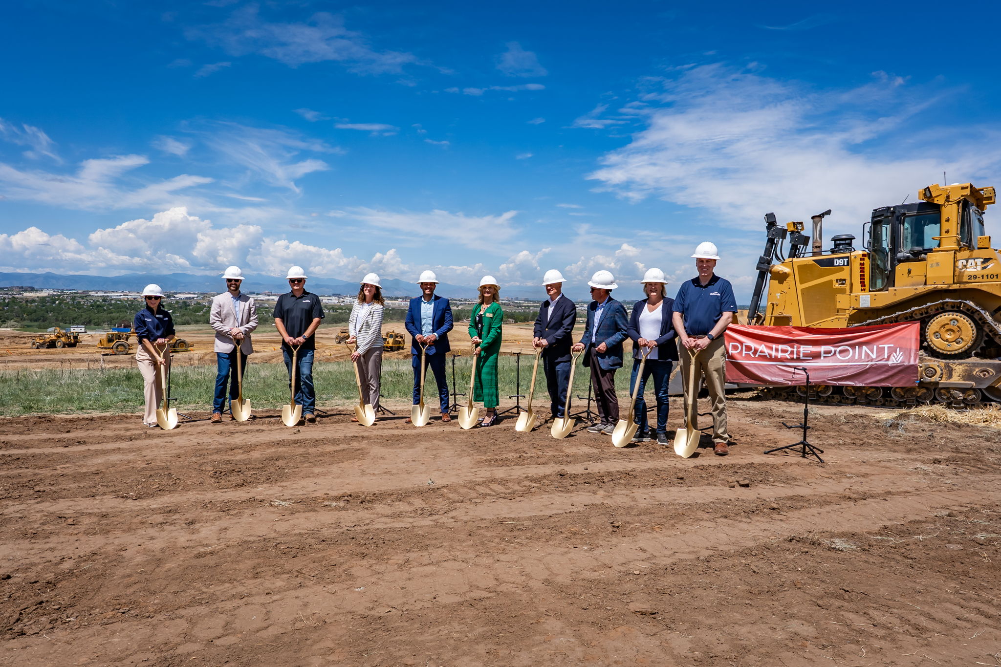 Oakwood Homes Breaks Ground on Prairie Point: 1,600-Home Master-Planned Community Coming to Southeast Aurora.