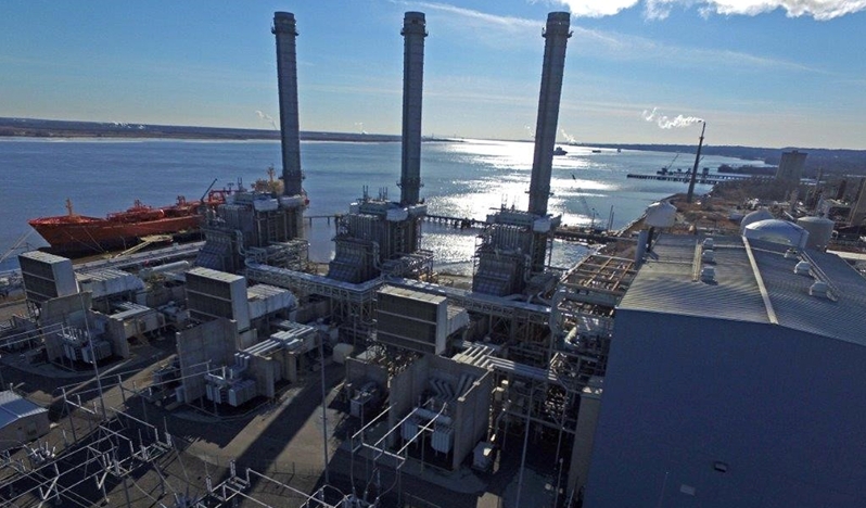 JERA power plant in the US Marcus Hook Energy Center in Philadelphia