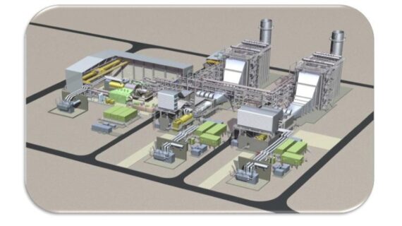 Mintia Combined Cycle Gas Turbine Power Plant Project Concept Image
