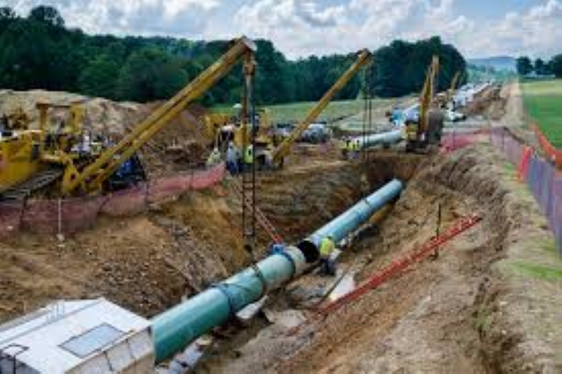 Mountain Valley Southgate Natural Gas Pipeline Project Construction