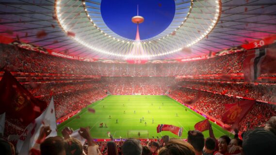 New Old Trafford stadium