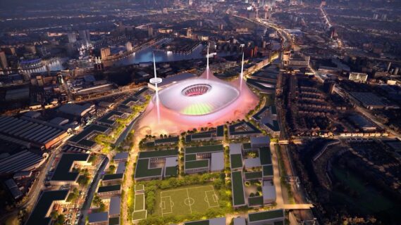 New Old Trafford Stadium