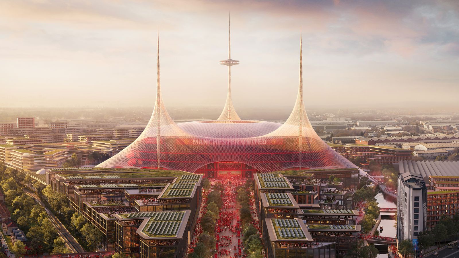 New Old Trafford stadium
