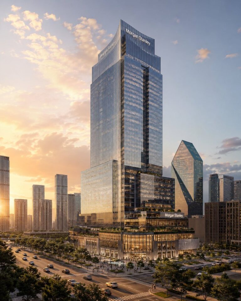 Morgan Stanley Plans $1.3 Billion Dallas Tower in Uptown
