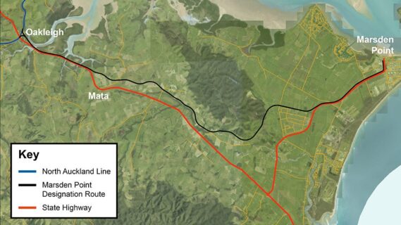 Marsden Point Rail Link Design Sprint Launched with Three Shortlisted Construction Firms