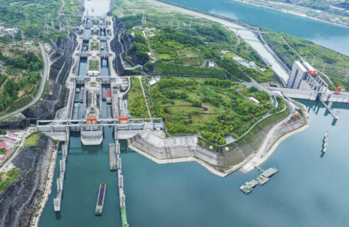 Three Gorges waterway project