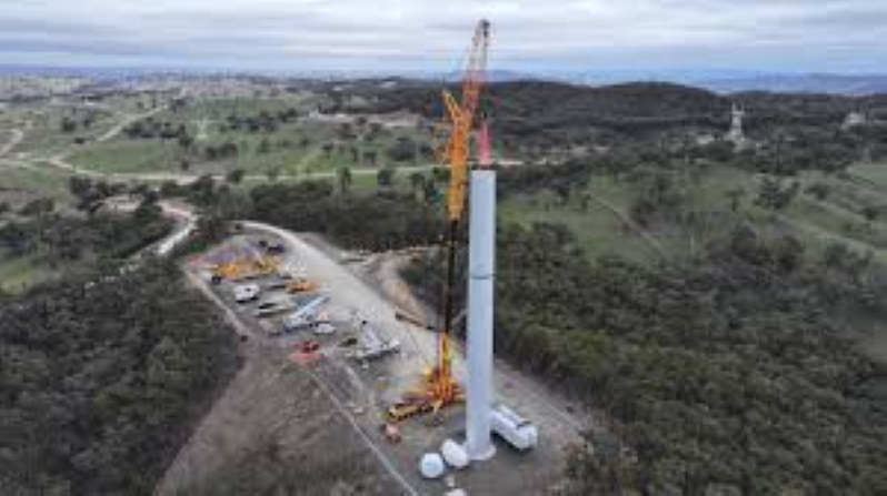 Squadron Energy's Uungula Wind Farm NSW, Australia Turbine Installation