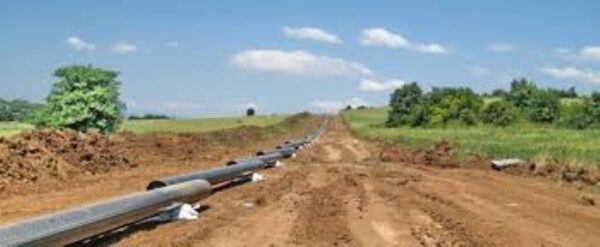 Vertical Gas Corridor Pipeline Construction