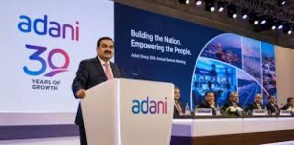 Billionaire Gautam Adani at Adani Group's 2026 AGM
