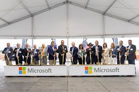 La Porte Celebrates Groundbreaking of $1B Microsoft Data Center Expansion