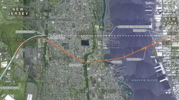 Hudson River Tunnel New Jersey Contract