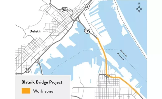 Blatnik Bridge Replacement in Minnesota