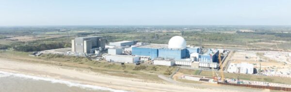 Sizewell b nuclear power plant. Suffolk, UK