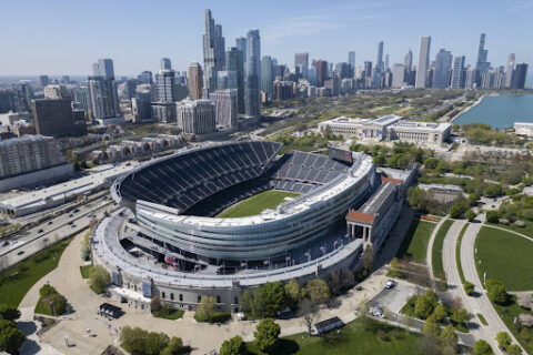 Chicago Bears Stadium in Hammond