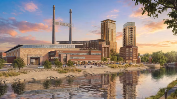 Former Silver Lake Power Plant Site in Rochester