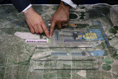 Portugal has formally chosen the Alcochete Firing Range on the south bank of the Tagus River as the site for its new main airport.