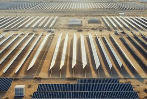 Masdar solar plus battery project