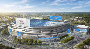 Bank of America Stadium Unveils $1.3 Billion Renovation Renderings