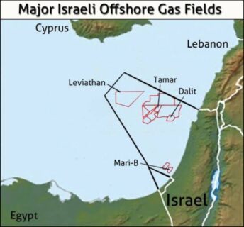 Major Israeli offshore gas fields