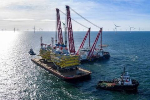Nordseecluster A offshore wind farm project