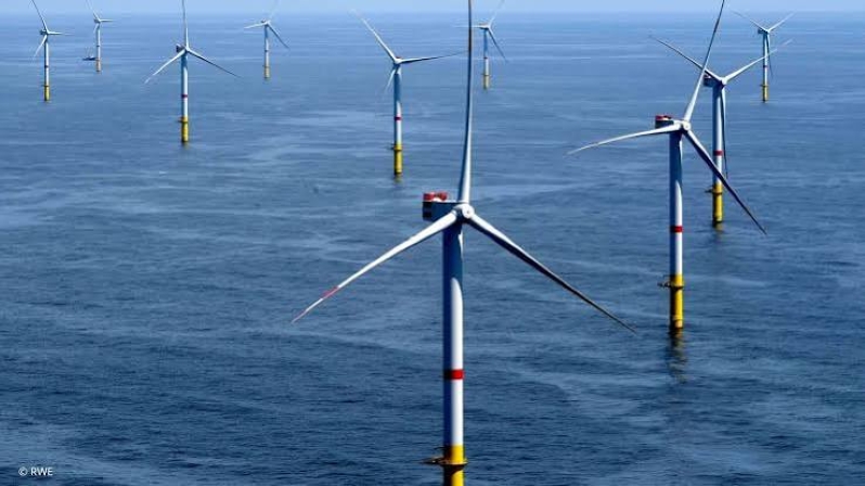 Nordseecluster A Offshore Wind Farm by RWE Produces First Power
