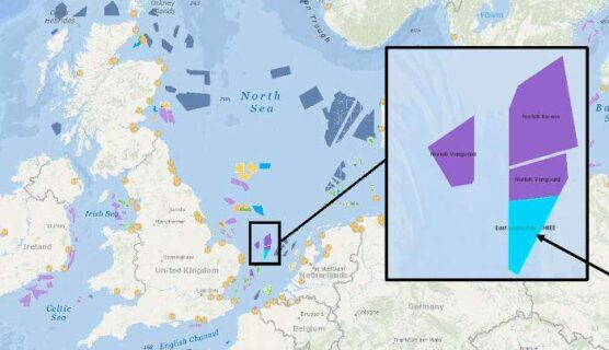 East Anglia Three offshore wind farm