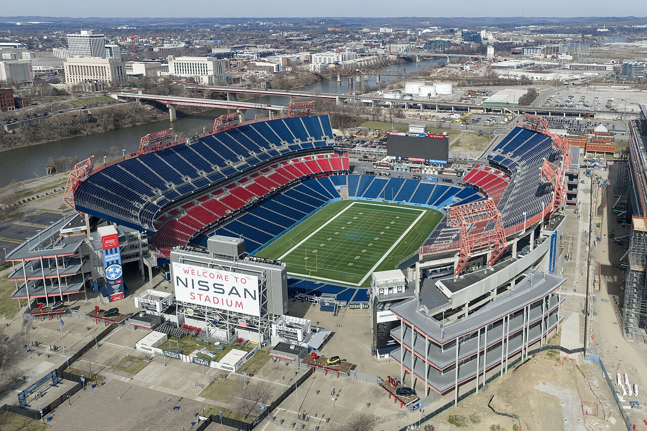 New Tennessee Titans Nissan Stadium