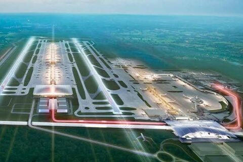 Gatwick second runway construction
