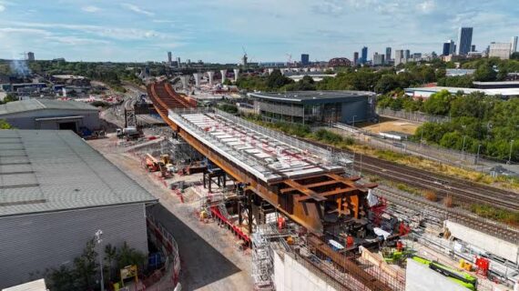 HS2 Completes First Phase of Duddeston Junction Viaduct Launch in Birmingham