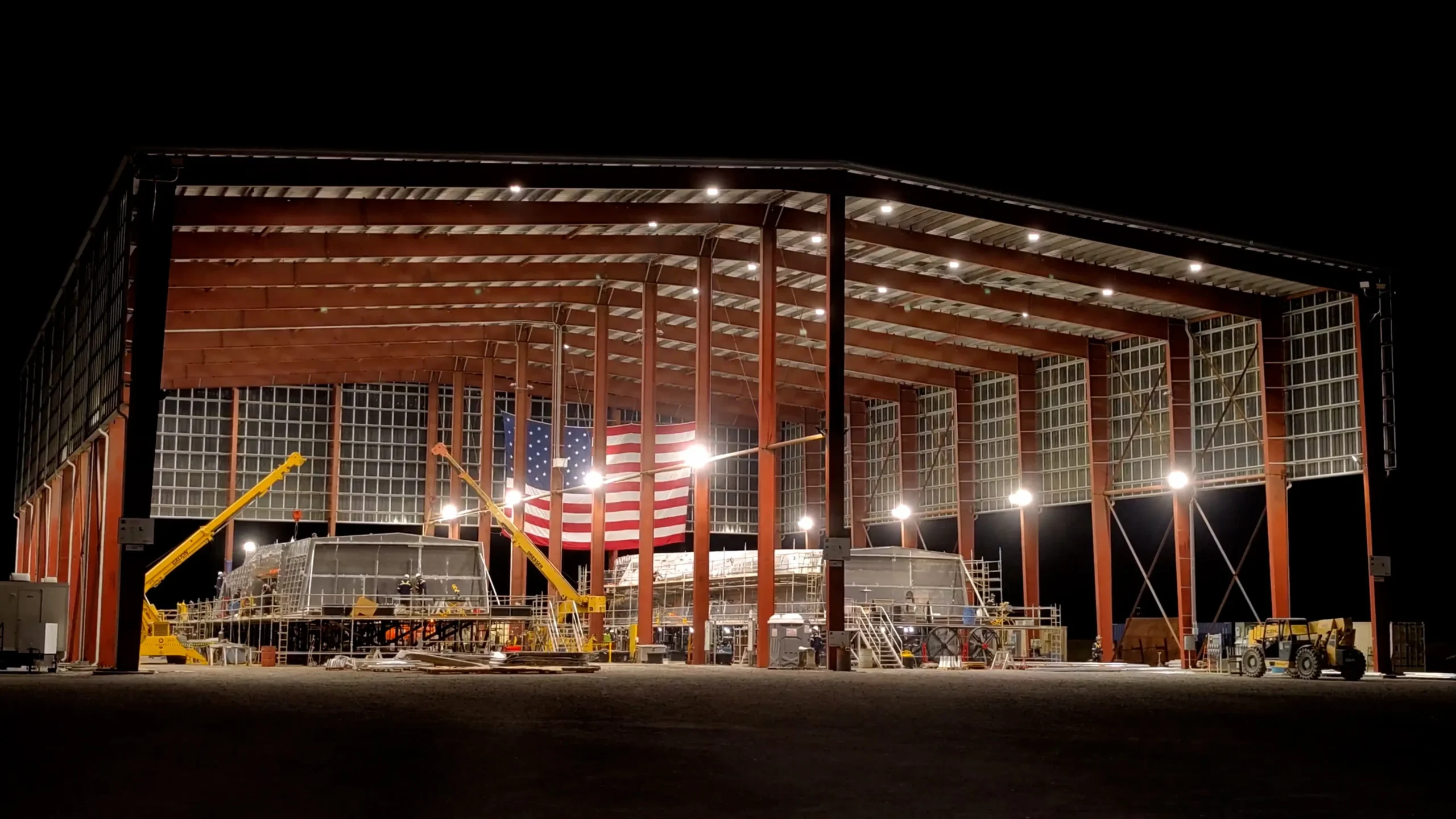 Final beam placed on Saronic's $300m Franklin shipyard expansion, Louisiana