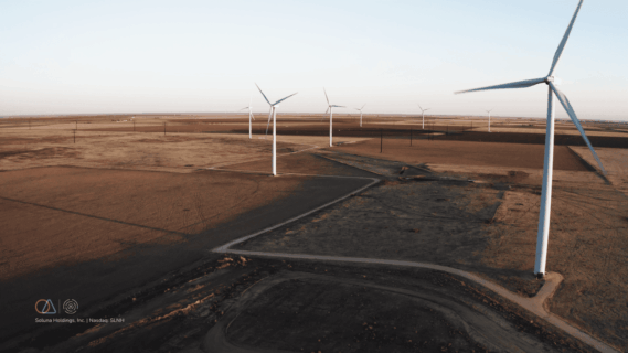 Soluna secures 397 acres in Texas for its planned 300 MW Project Dorothy 3 AI campus beside its 150 MW Briscoe Wind Farm.