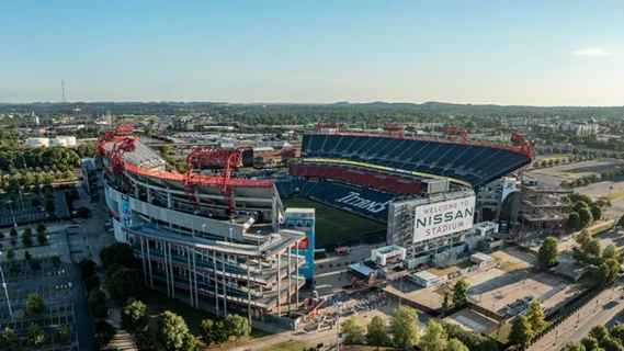 New Tennessee Titans Nissan Stadium