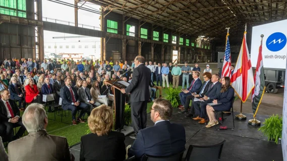 Minth Group Gadsden Groundbreaking Converts a Dead Steel Mill Into a $430 Million Auto Parts Campus