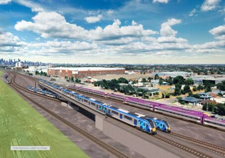 Melbourne Airport rail project