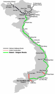 Vietnam north-south railway