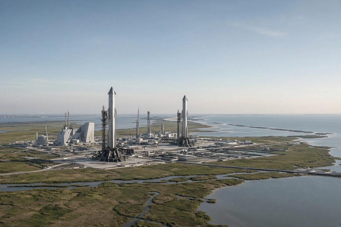 Starbase Louisiana Methane Facility