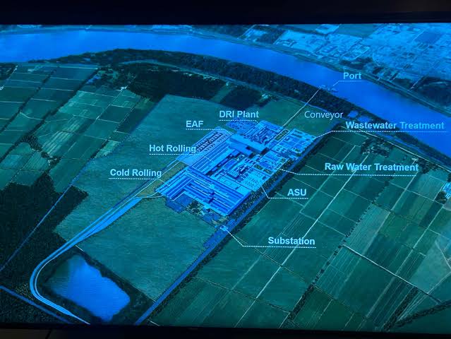 Hyundai Steel Manufacturing Plant in Ascension Parish
