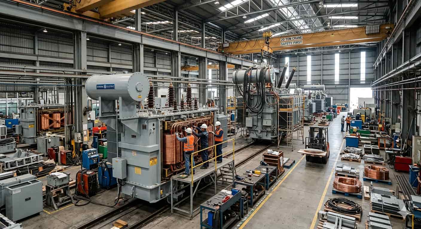Hitachi Transformer Manufacturing Facility