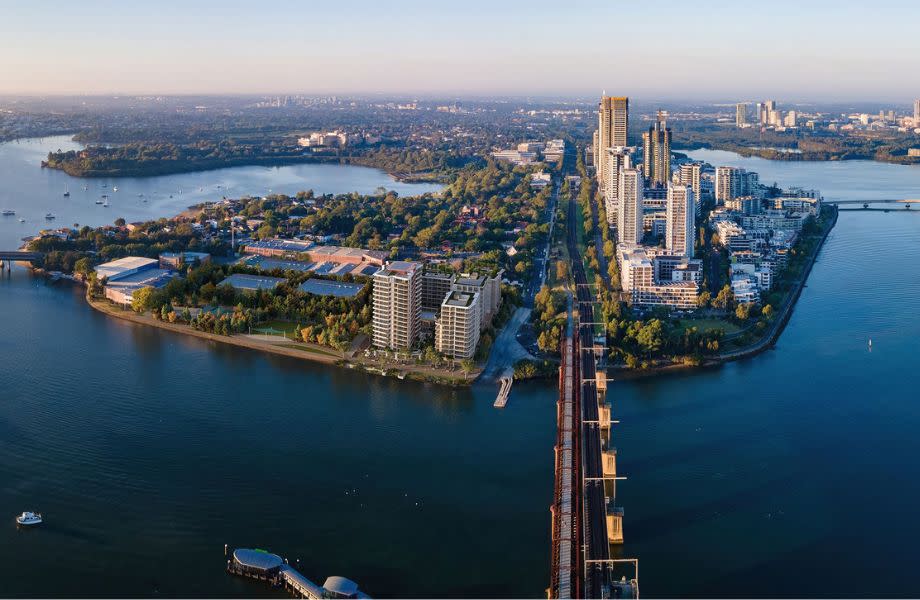 $3.2B Rhodes Bay Masterplan: Billbergia Advances Sydney Waterfront Precinct to Exhibition