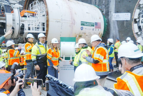 Hudson Tunnel Project Begins First Tunnel Boring Under New York-New Jersey Rail Link