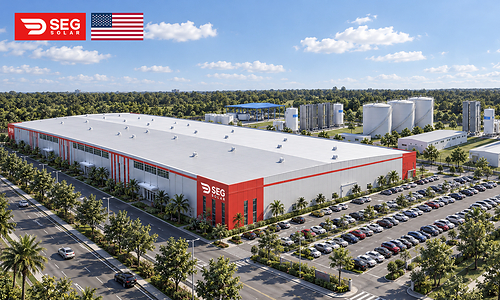 SEG Plans $950 Million HJT Solar Cell Plant at Texas Manufacturing Campus