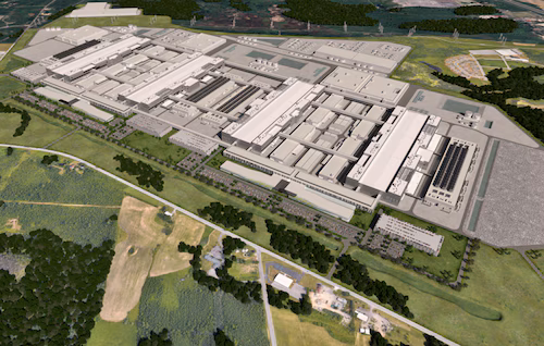 Micron Semiconductor Facility in Clay