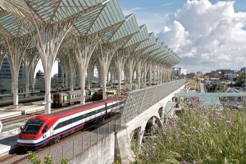 Connecting Portugal’s two largest cities, the high-speed line will slash travel times from nearly three hours down to 1 hour and 15 minutes.
