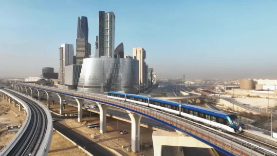 Riyadh Metro Train Project in Saudi Arabia