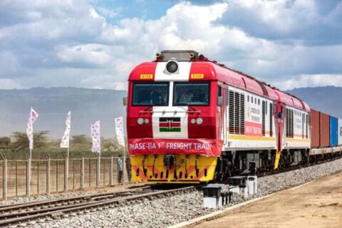 Kenya SGR train